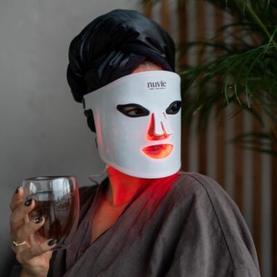 LED-valgusteraapia mask